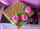 porta jóias com rosas
